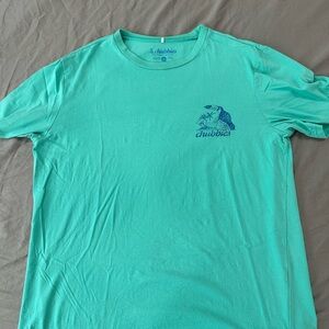 Chubbies Aqua Blue Graphic Tee